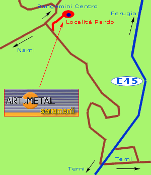 SanGemini localit Pardo: Art Metal Snc di Oddi Sandro